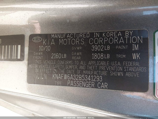 Kia Forte Sx