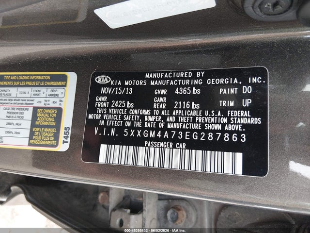 Kia Optima Lx