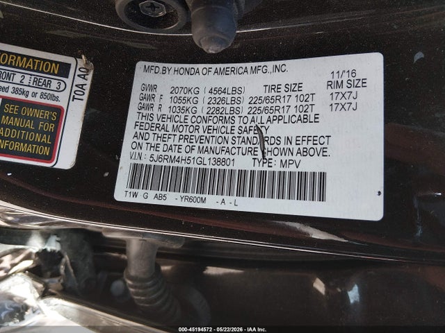 Honda CR-V Ex