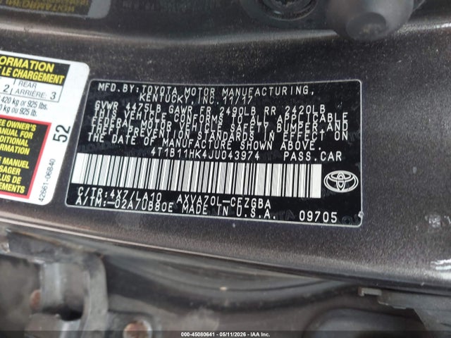 Toyota Camry Xle
