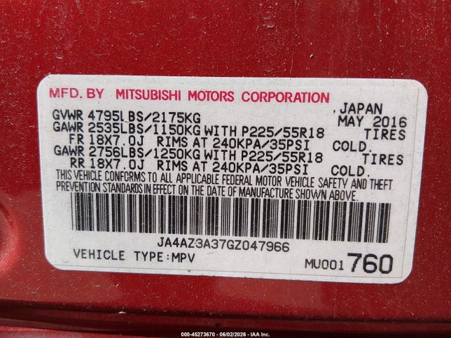 Mitsubishi Outlander Sel