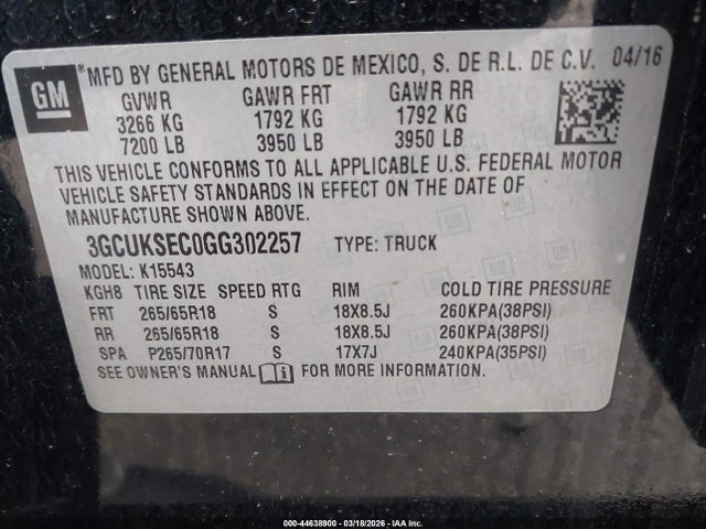 Chevrolet Silverado 1500 2lz