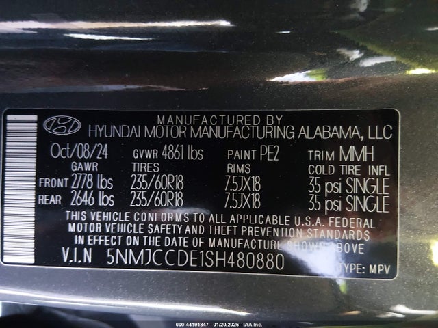 Hyundai TUCSON Sel Convenience