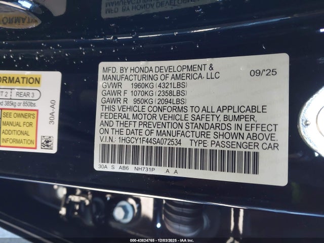 Honda Accord Se