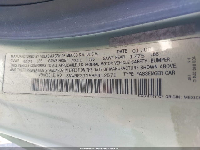 Volkswagen Beetle Se