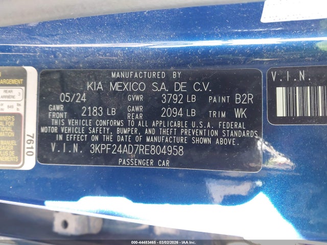 Kia Forte Lxs
