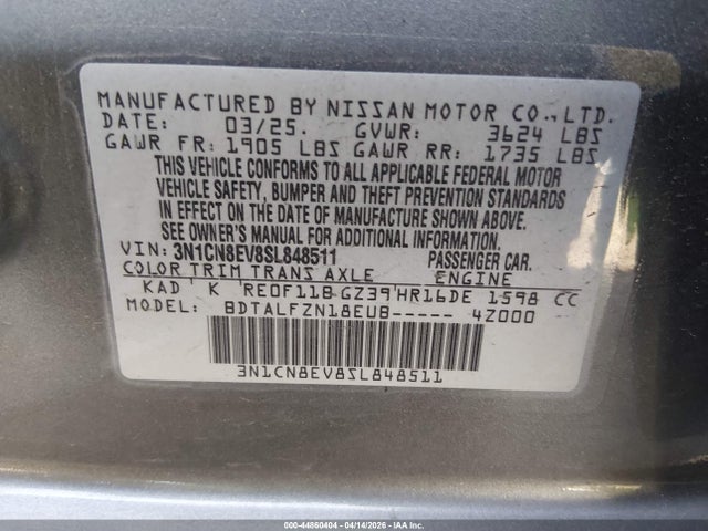 Nissan Versa 1.6 Sv