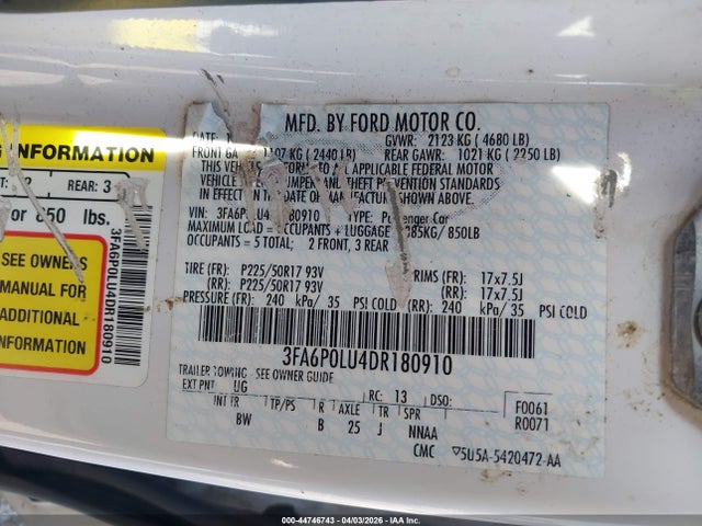Ford Fusion Se