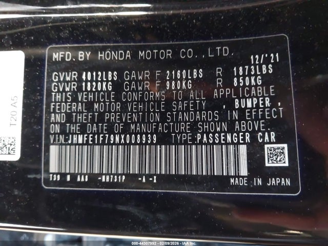 Honda Civic Ex