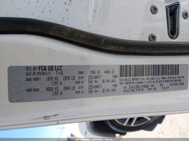 Jeep Compass Sun And Wheel Fwd