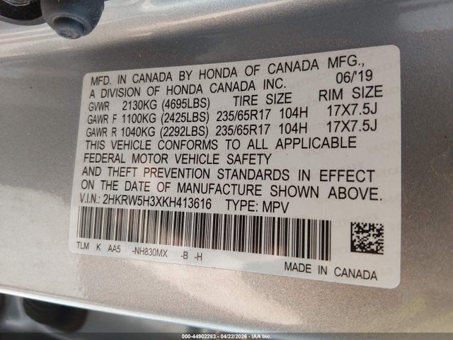 Honda CR-V Lx
