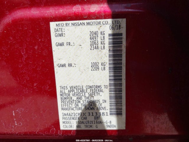 Nissan LEAF Sl