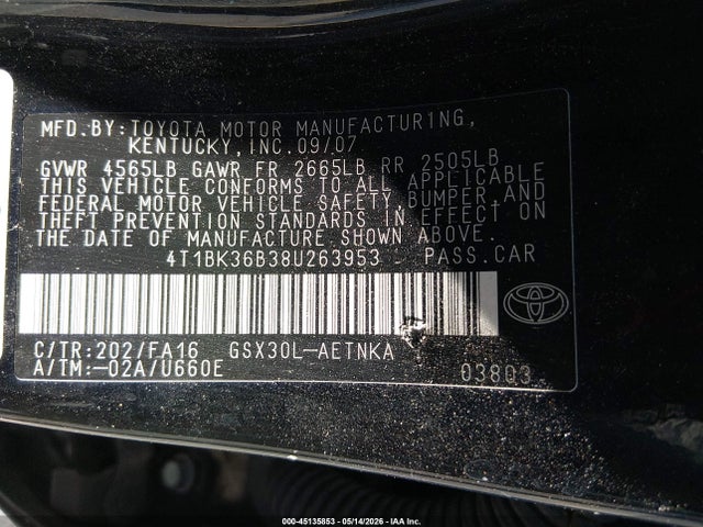 Toyota Avalon Xl