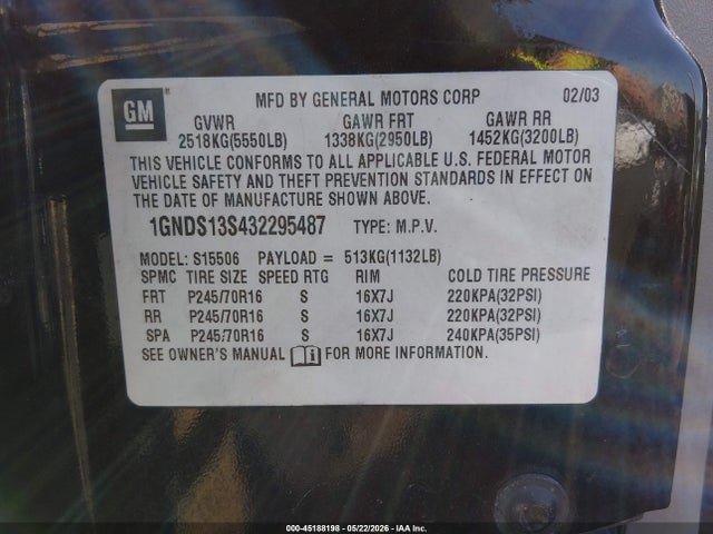 Chevrolet Trailblazer Ls