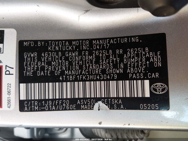 Toyota Camry Se