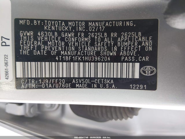 Toyota Camry Se