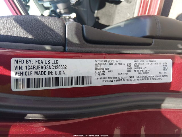Jeep Grand Cherokee Laredo X 4x2