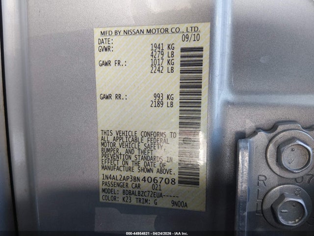 Nissan Altima 2.5 S