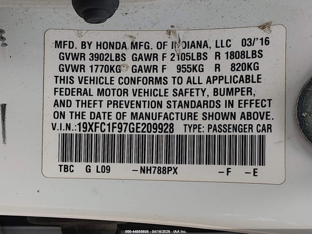 Honda Civic Touring