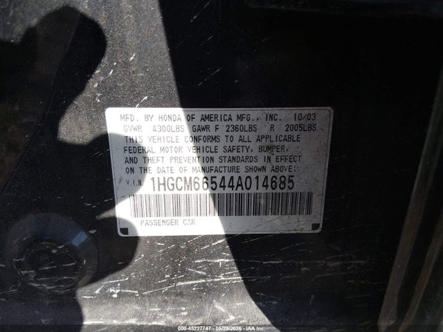 Honda Accord 3.0 Ex