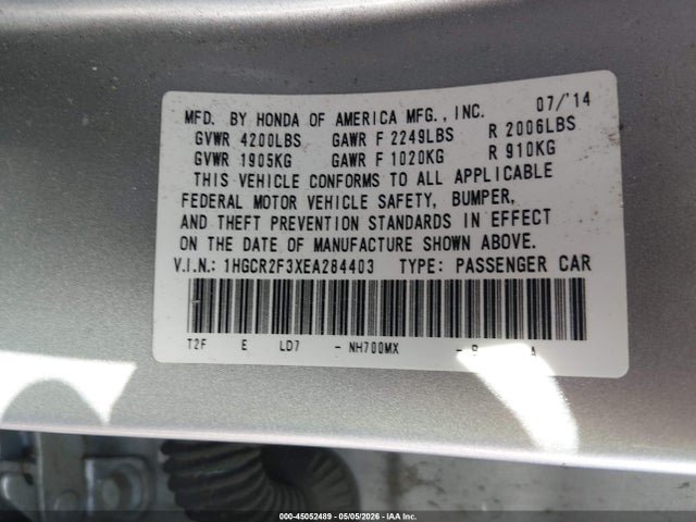 Honda Accord Lx
