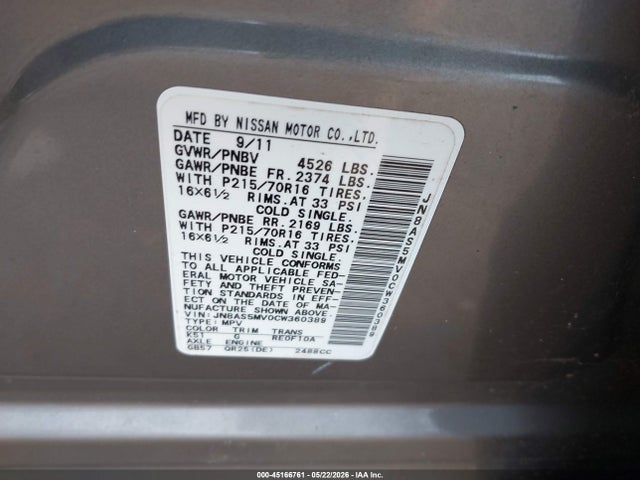 Nissan Rogue S