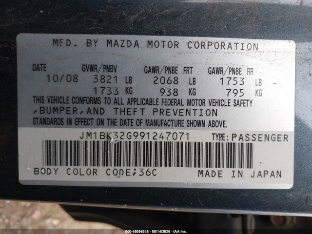 Mazda Mazda3 I