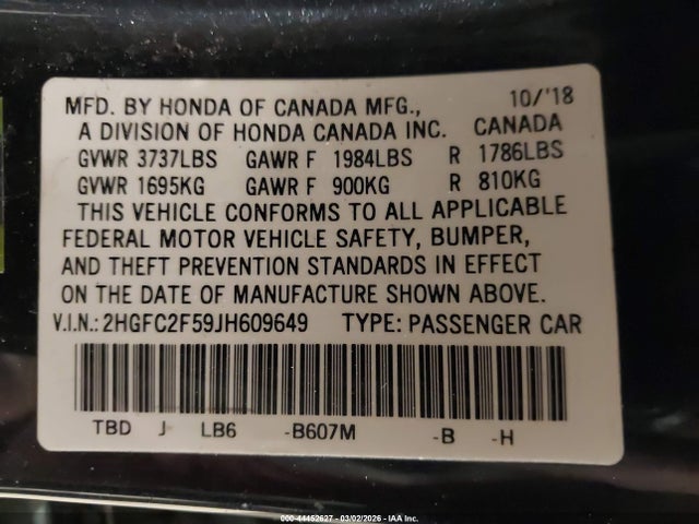 Honda Civic Lx