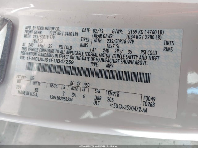 Ford Escape Titanium
