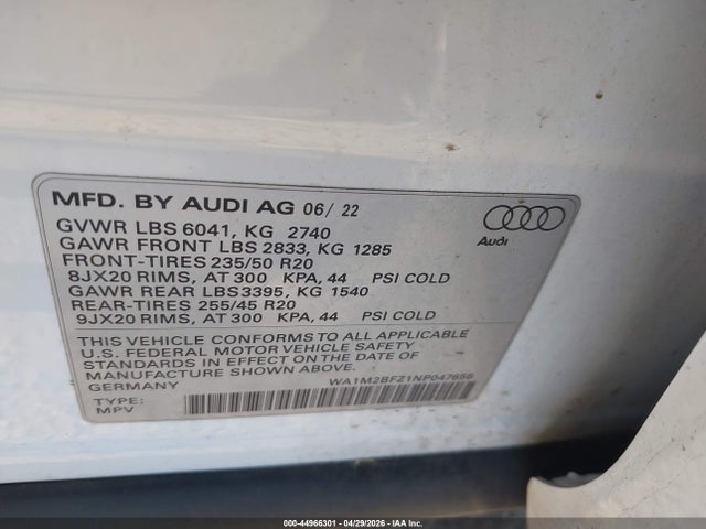Audi Q4 Prestige 50 Quattro
