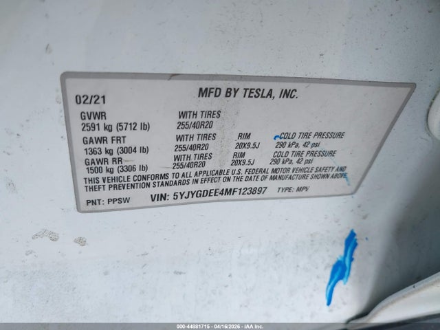 Tesla Model Y Long Range Dual Motor All-wheel Drive
