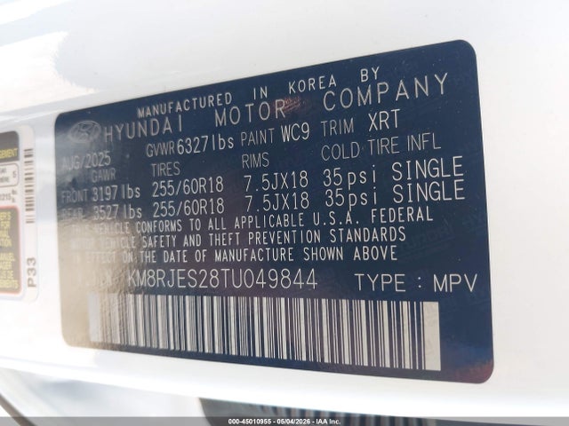 Hyundai PALISADE Xrt Pro