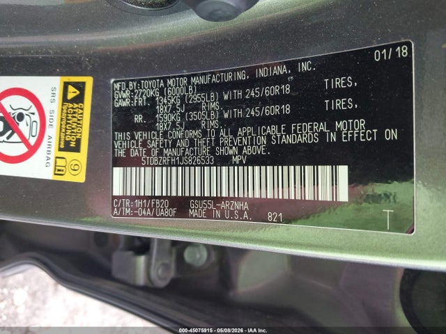 Toyota Highlander Le