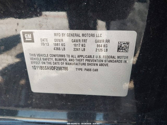 Chevrolet Malibu 1ls