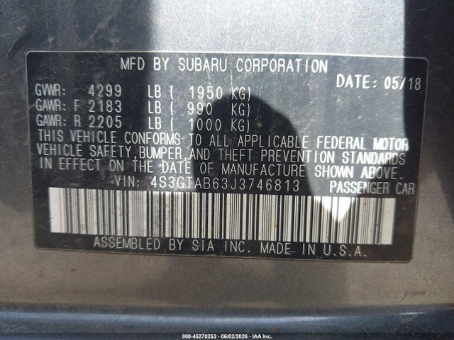 Subaru Impreza 2.0i Premium