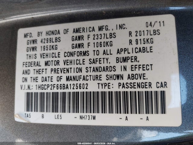 Honda Accord 2.4 Se