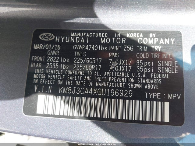 Hyundai TUCSON Se