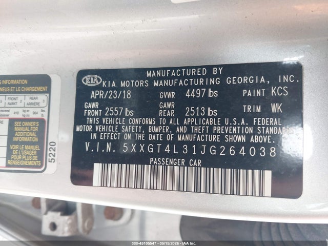 Kia Optima Lx