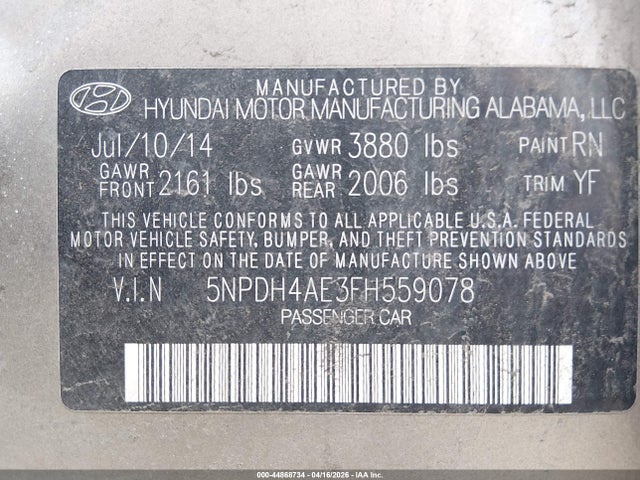 Hyundai ELANTRA Limited