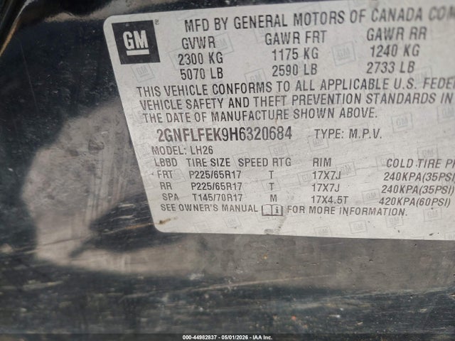 Chevrolet Equinox Lt