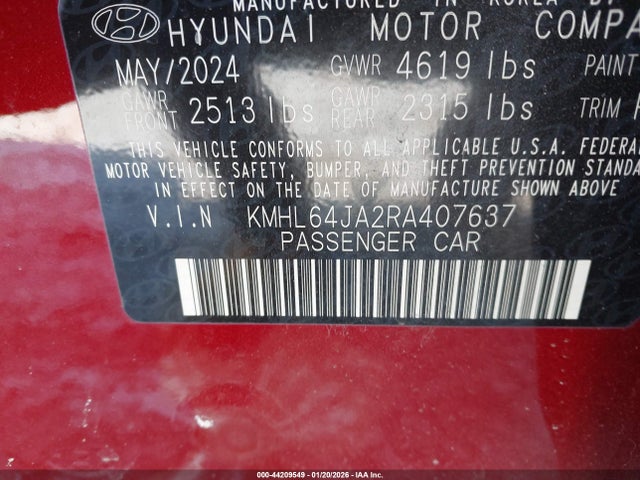 Hyundai SONATA Sel