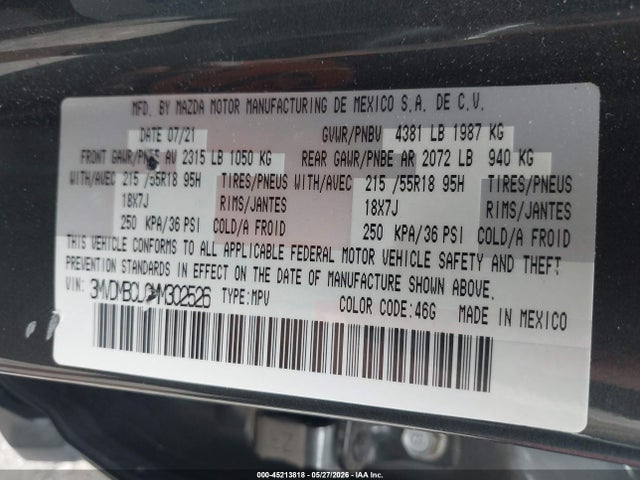 Mazda Cx Preferred