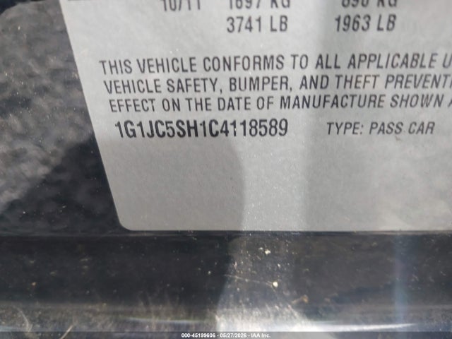 Chevrolet Sonic 2lt
