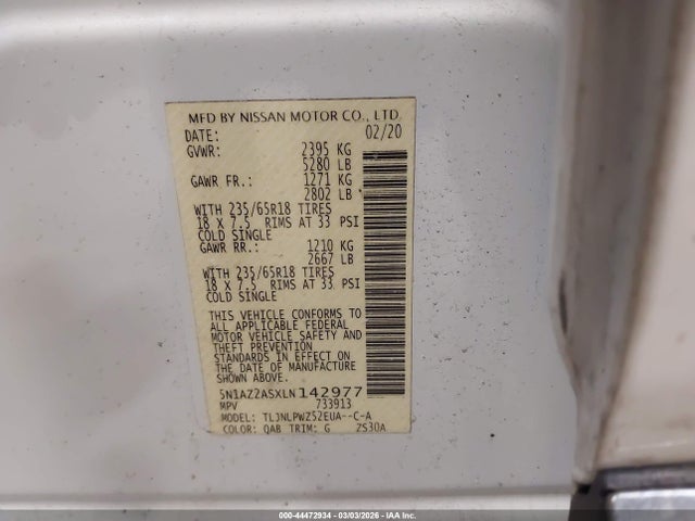 Nissan Murano S Intelligent Awd