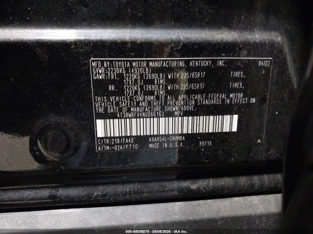 Toyota RAV4 Xle
