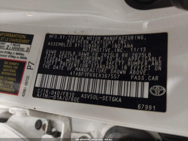 Toyota Camry Xle