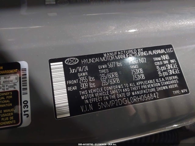 Hyundai SANTA FE Sel