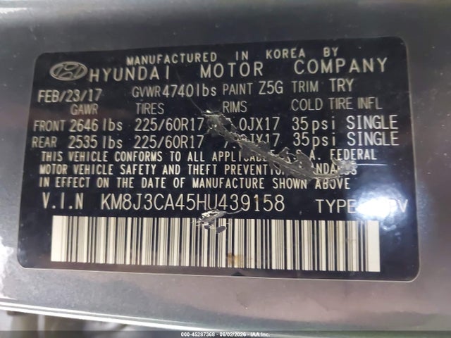 Hyundai TUCSON Se