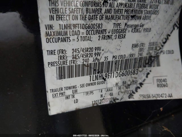 Lincoln MKS Ecoboost