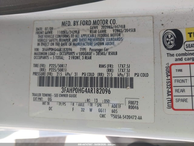 Ford Fusion Se